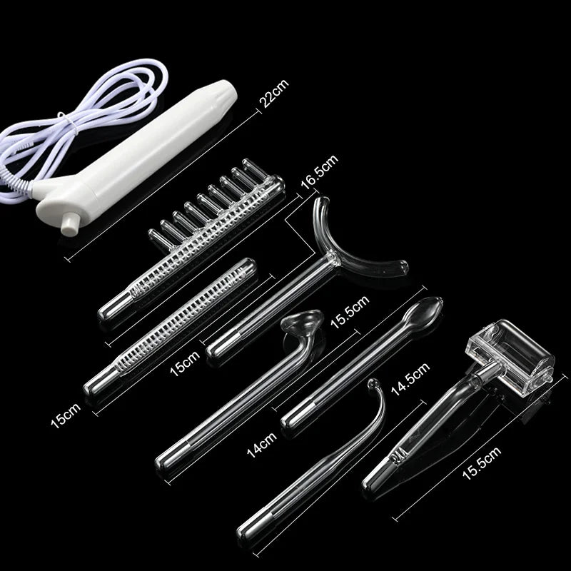 High Frequency Therapy Wand Professional Machine Skin Care Skin Tightening Device Beauty Products Anti Wrinkle Face Clean