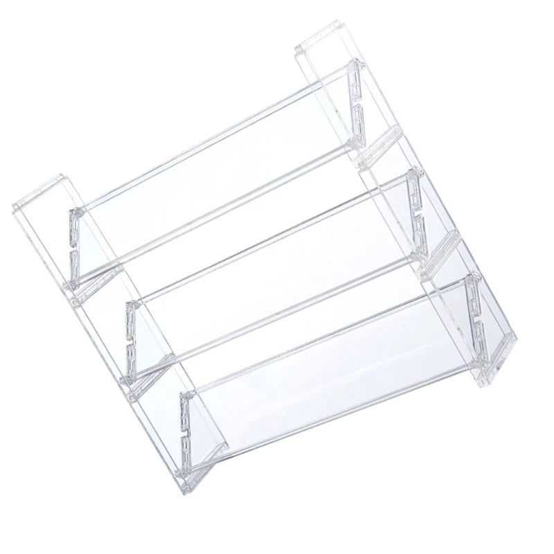 Multifunctional Clear Display Stand Home Accessory Decoration for Beauty Products Multilevel Desktop Organizers