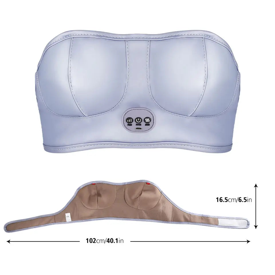 Hot and Cold Cordless Rechargeable Electric Breast Massager Other Breasts Massage Beauty Products for Women