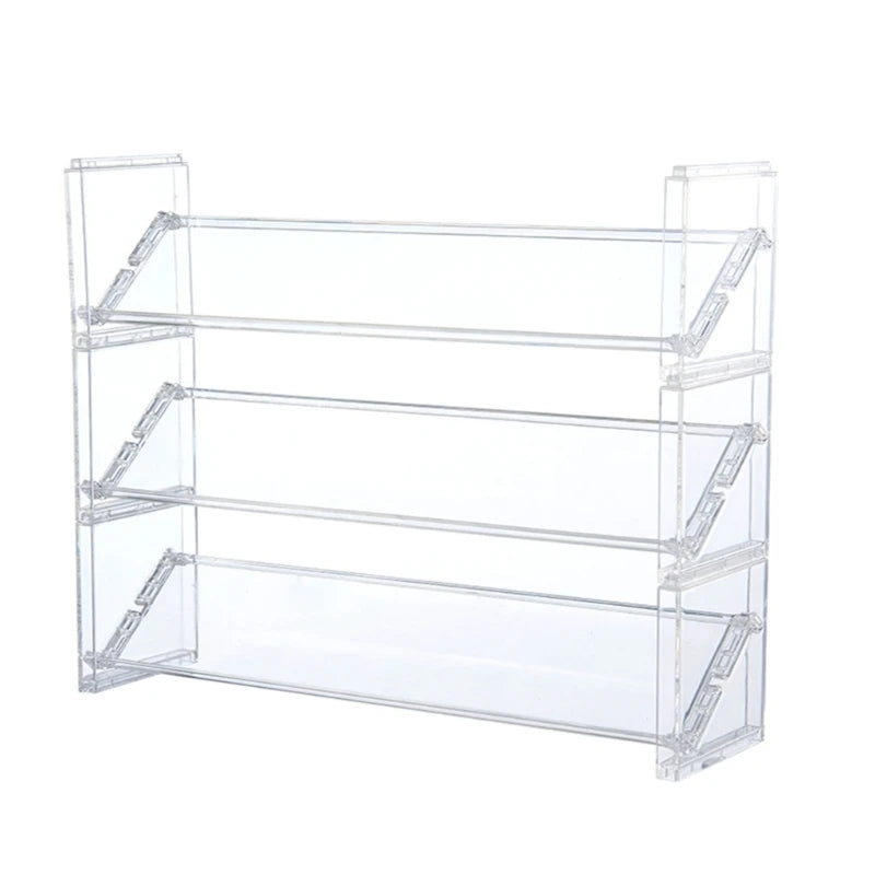 Multifunctional Clear Display Stand Home Accessory Decoration for Beauty Products Multilevel Desktop Organizers